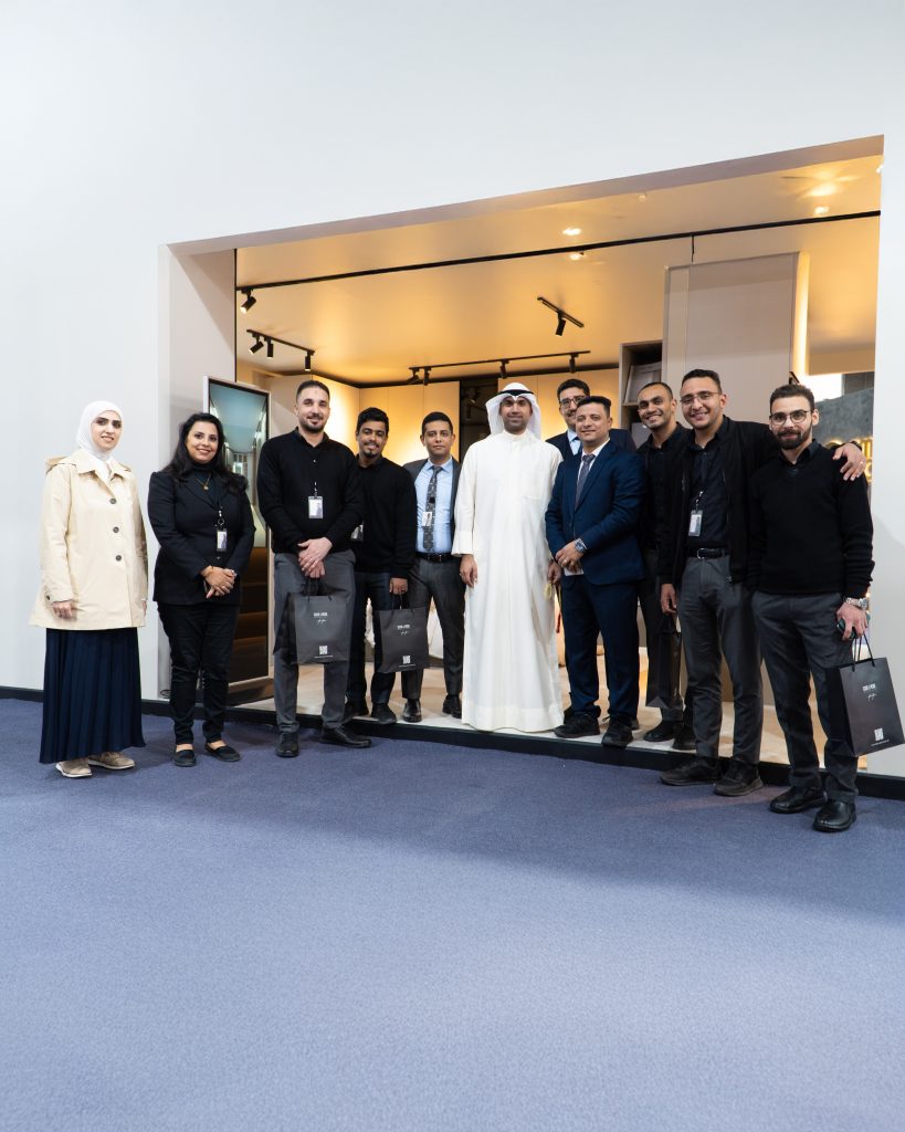 Door and More team at the end of Mirzam expo celebrating their success